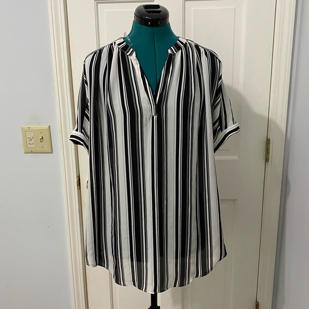 Worthington Polyester blouse Sz M